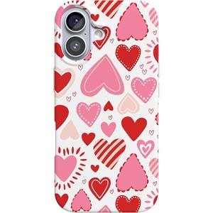 image:imageCasely iPhone 17 Case  Van Gogh  Almond Blossom Floral  Compatible with MagSafe  Classic Ultra Thin DesignLove Struck  Heart Stickers