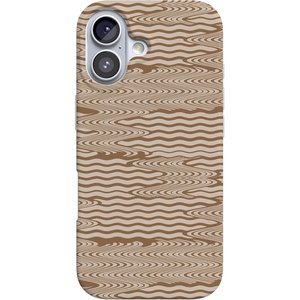 image:imageCasely iPhone 17 Case  Van Gogh  Almond Blossom Floral  Compatible with MagSafe  Classic Ultra Thin DesignMocha Ripple  Brown Waves