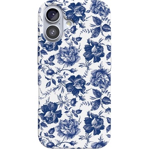 image:imageCasely iPhone 17 Case  Van Gogh  Almond Blossom Floral  Compatible with MagSafe  Classic Ultra Thin DesignRose to Fame  Blue  White Floral