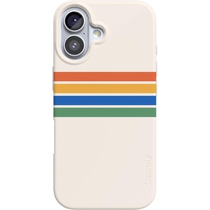 image:imageCasely iPhone 17 Case  Van Gogh  Almond Blossom Floral  Compatible with MagSafe  Classic Ultra Thin DesignTotally Groovy  Rainbow Stripes Color Block