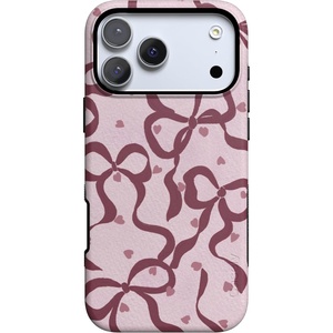 image:imageCasely iPhone 17 Pro Case  Coquette Crush  Bows  Bold Protective Design  MagSafe Compatible Design