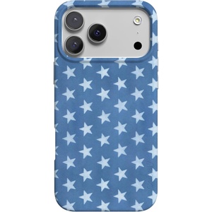 image:imageCasely iPhone 17 Pro Case  Cowgirl Envy  Cow Print  Compatible with MagSafe  Classic Ultra Slim DesignCoastal Blues  Denim Stars