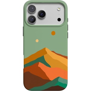 image:imageCasely iPhone 17 Pro Case  Cowgirl Envy  Cow Print  Compatible with MagSafe  Classic Ultra Slim DesignEndless Peaks  Colorblock Mountain