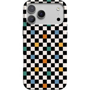 image:imageCasely iPhone 17 Pro Case  Cowgirl Envy  Cow Print  Compatible with MagSafe  Classic Ultra Slim DesignOld Skool  Retro Checkerboard