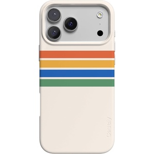 image:imageCasely iPhone 17 Pro Case  Cowgirl Envy  Cow Print  Compatible with MagSafe  Classic Ultra Slim DesignTotally Groovy  Rainbow Stripes Color Block