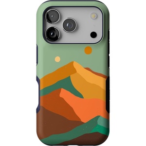 image:imageCasely iPhone 17 Pro Case  Extra Dirty Please  Fun on Weekdays  Bold Protective Design  Compatible with MagSafeEndless Peaks  Colorblock Mountain