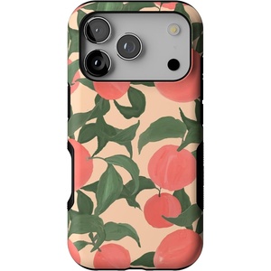 image:imageCasely iPhone 17 Pro Case  Extra Dirty Please  Fun on Weekdays  Bold Protective Design  Compatible with MagSafeFeeling Peachy  Blush Vines