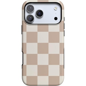 image:imageCasely iPhone 17 Pro Case  Extra Dirty Please  Fun on Weekdays  Bold Protective Design  Compatible with MagSafeFit Check  Neutral Checkerboard