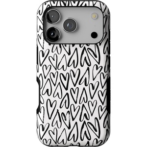 image:imageCasely iPhone 17 Pro Case  Extra Dirty Please  Fun on Weekdays  Bold Protective Design  Compatible with MagSafeHeart Throb  Endless Hearts