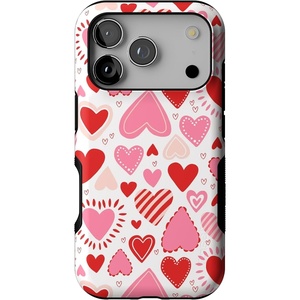 image:imageCasely iPhone 17 Pro Case  Extra Dirty Please  Fun on Weekdays  Bold Protective Design  Compatible with MagSafeLove Struck  Heart Stickers