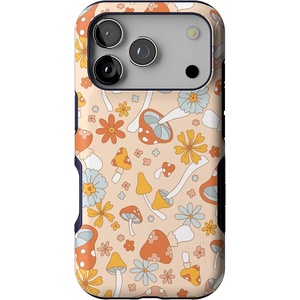 image:imageCasely iPhone 17 Pro Case  Extra Dirty Please  Fun on Weekdays  Bold Protective Design  Compatible with MagSafeMushroom Magic  Retro Floral