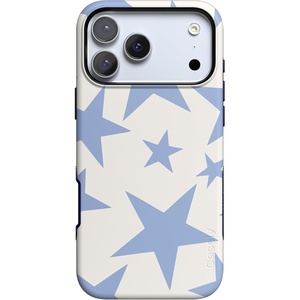 image:imageCasely iPhone 17 Pro Case  Extra Dirty Please  Fun on Weekdays  Bold Protective Design  Compatible with MagSafeStars Align  Blue  White Stars