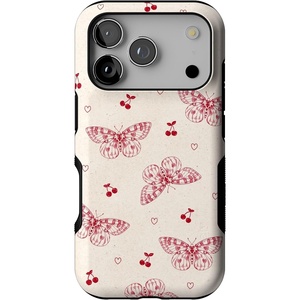 image:imageCasely iPhone 17 Pro Case  Heart Flutters  Butterfly  Bold Protective Design  Compatible with MagSafe