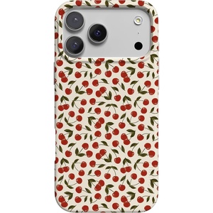 image:imageCasely iPhone 17 Pro Max Case  Daisy Daydream  Baby Blue Floral  Compatible with MagSafe  Classic Ultra Slim DesignCherry on Top  Red Cherries