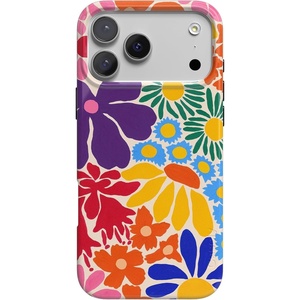 image:imageCasely iPhone 17 Pro Max Case  Daisy Daydream  Baby Blue Floral  Compatible with MagSafe  Classic Ultra Slim DesignFlower Patch  MultiColor Floral