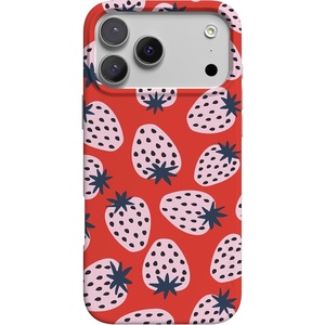 image:imageCasely iPhone 17 Pro Max Case  Daisy Daydream  Baby Blue Floral  Compatible with MagSafe  Classic Ultra Slim DesignId Pick You  Red Strawberry