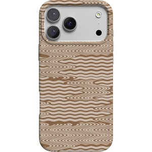 image:imageCasely iPhone 17 Pro Max Case  Daisy Daydream  Baby Blue Floral  Compatible with MagSafe  Classic Ultra Slim DesignMocha Ripple  Brown Waves