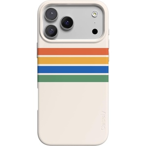 image:imageCasely iPhone 17 Pro Max Case  Daisy Daydream  Baby Blue Floral  Compatible with MagSafe  Classic Ultra Slim DesignTotally Groovy  Rainbow Stripes Color Block