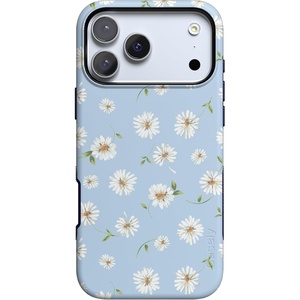 image:imageCasely iPhone 17 Pro Max Case  Reality Check  Periwinkle  Bold Protective Design  Compatible with MagSafeDaisy Daydream  Baby Blue Floral