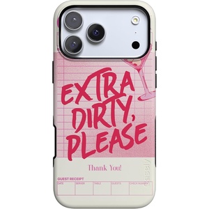 image:imageCasely iPhone 17 Pro Max Case  Reality Check  Periwinkle  Bold Protective Design  Compatible with MagSafeExtra Dirty Please  Fun on Weekdays