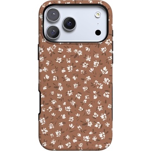 image:imageCasely iPhone 17 Pro Max Case  Reality Check  Periwinkle  Bold Protective Design  Compatible with MagSafeMocha Meadow  Tiny Flowers