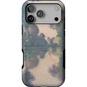 image:imageCasely iPhone 17 Pro Max Case  Reality Check  Periwinkle  Bold Protective Design  Compatible with MagSafeMonets Morning  The Met Museum