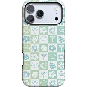 image:imageCasely iPhone 17 Pro Max Case  Reality Check  Periwinkle  Bold Protective Design  Compatible with MagSafePura Vida  Coastal Checkers