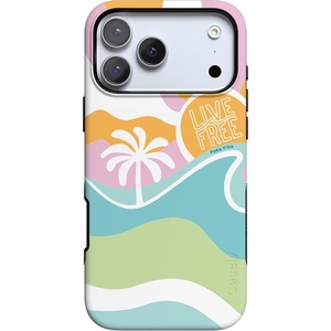 image:imageCasely iPhone 17 Pro Max Case  Reality Check  Periwinkle  Bold Protective Design  Compatible with MagSafePura Vida  Tropical Dreams