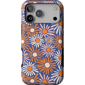 image:imageCasely iPhone 17 Pro Max Case  Reality Check  Periwinkle  Bold Protective Design  Compatible with MagSafeSpring Forward  Daisy Floral