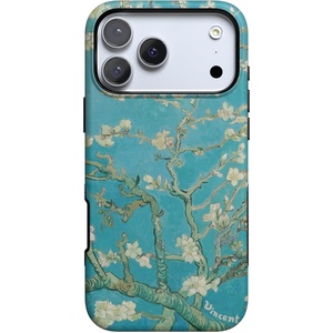 image:imageCasely iPhone 17 Pro Max Case  Reality Check  Periwinkle  Bold Protective Design  Compatible with MagSafeVan Gogh  Almond Blossom Floral