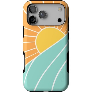 image:imageCasely iPhone 17 Pro Max Case  Reality Check  Periwinkle  Bold Protective Design  Compatible with MagSafeWaves  Rays  Sunshine