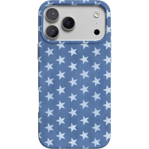image:imageCasely iPhone 17 Pro Max Case  The Boyfriend Collection  Mallard amp Co  Compatible with MagSafe  Classic Ultra Slim DesignCoastal Blues  Denim Stars