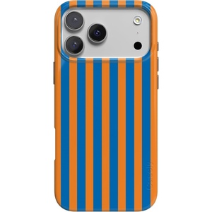 image:imageCasely iPhone 17 Pro Max Case  The Boyfriend Collection  Mallard amp Co  Compatible with MagSafe  Classic Ultra Slim DesignGo New York  Blue  Orange Stripes