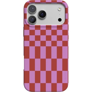 image:imageCasely iPhone 17 Pro Max Case  The Boyfriend Collection  Mallard amp Co  Compatible with MagSafe  Classic Ultra Slim DesignVibe Check  Pink Checkerboard