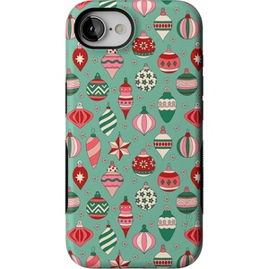 image:imageCasely iPhone 17e Case  Daisy Daydream  Baby Blue Floral  Bold Protective Design  Compatible with MagSafeAll Decked Out  Festive Ornaments
