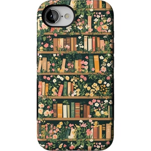 image:imageCasely iPhone 17e Case  Daisy Daydream  Baby Blue Floral  Bold Protective Design  Compatible with MagSafeBook Nook  Floral Library