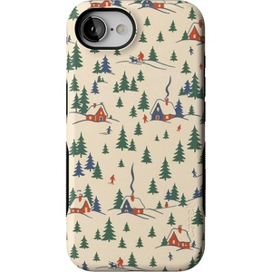 image:imageCasely iPhone 17e Case  Daisy Daydream  Baby Blue Floral  Bold Protective Design  Compatible with MagSafeChalet All Day  Winter Village