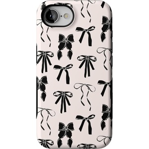 image:imageCasely iPhone 17e Case  Daisy Daydream  Baby Blue Floral  Bold Protective Design  Compatible with MagSafeGoth Girlie  Black Bows