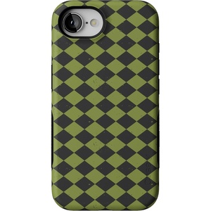 image:imageCasely iPhone 17e Case  Daisy Daydream  Baby Blue Floral  Bold Protective Design  Compatible with MagSafeHarlequin Wicked Diamond  Black and Green