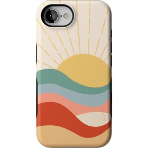 image:imageCasely iPhone 17e Case  Daisy Daydream  Baby Blue Floral  Bold Protective Design  Compatible with MagSafeHere Comes the Sun  Colorblock Sunset