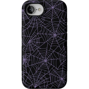 image:imageCasely iPhone 17e Case  Daisy Daydream  Baby Blue Floral  Bold Protective Design  Compatible with MagSafeMidnight Web  Spider Web