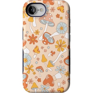 image:imageCasely iPhone 17e Case  Daisy Daydream  Baby Blue Floral  Bold Protective Design  Compatible with MagSafeMushroom Magic  Retro Floral