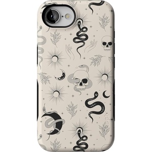 image:imageCasely iPhone 17e Case  Daisy Daydream  Baby Blue Floral  Bold Protective Design  Compatible with MagSafeNo Further Explanation  Snakes  Skulls