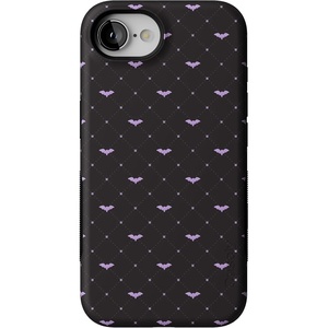 image:imageCasely iPhone 17e Case  Daisy Daydream  Baby Blue Floral  Bold Protective Design  Compatible with MagSafeSuch a Battie  Purple Bats