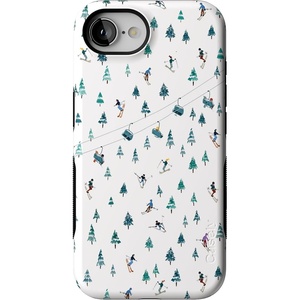 image:imageCasely iPhone 17e Case  Daisy Daydream  Baby Blue Floral  Bold Protective Design  Compatible with MagSafeWeve Peaked  Aprs Ski Mountains
