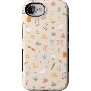 image:imageCasely iPhone 17e Case  Hoppy Garden  Spring Things  Bold Protective Design  Compatible with MagSafe