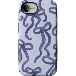 image:imageCasely iPhone 17e Case  Love Me Knot  Blue Bow  Bold Protective Design  Compatible with MagSafe