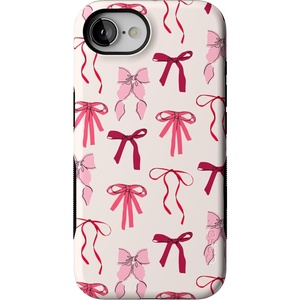 image:imageCasely iPhone 17e Case  Lover Girlie  Pink Bows  Bold Protective Design  Compatible with MagSafe