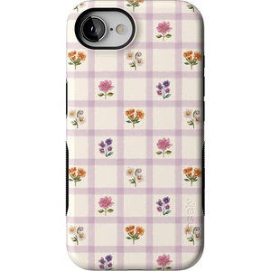 image:imageCasely iPhone 17e Case  Meadow Check  Floral Gingham  Bold Protective Design  Compatible with MagSafe