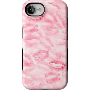 image:imageCasely iPhone 17e Case  Sealed with a Kiss  Pink Lipstick  Bold Protective Design  Compatible with MagSafe